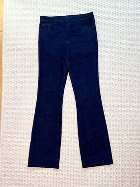 Zara Dark Blue Flared Jeans